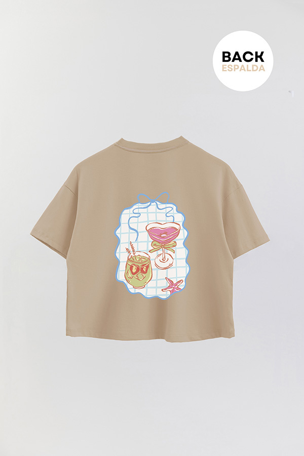 REMERA CROP FB COASTAL P5