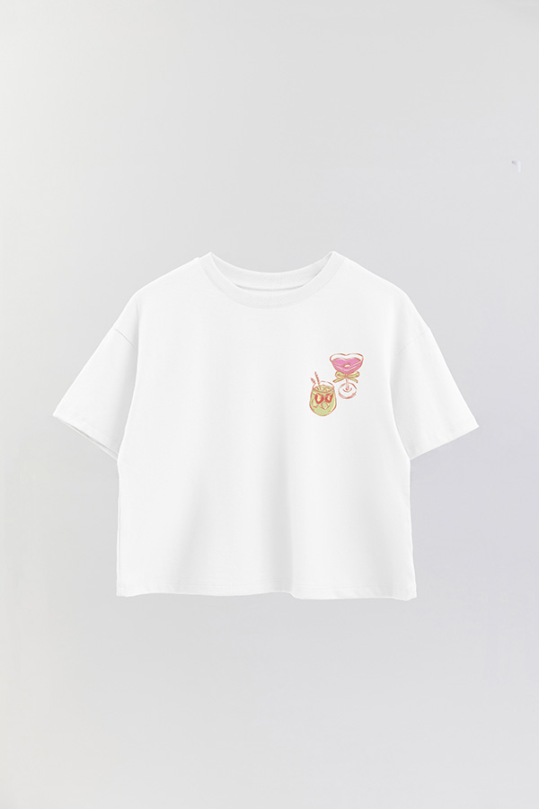 REMERA CROP FB COASTAL P5