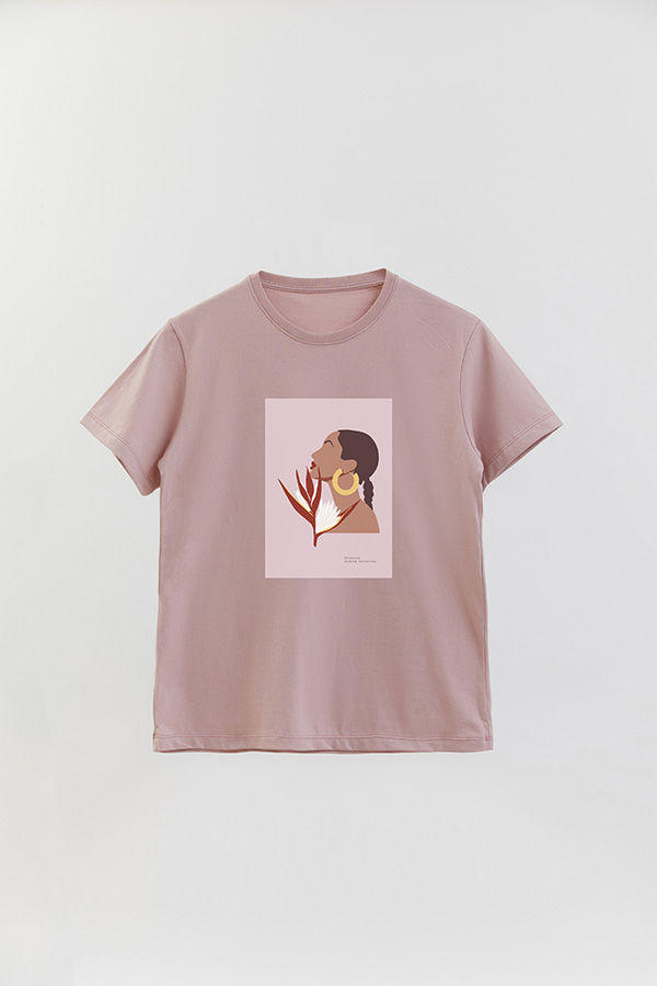 REMERA BASICA ESTAMPADA PORTRAIT 3