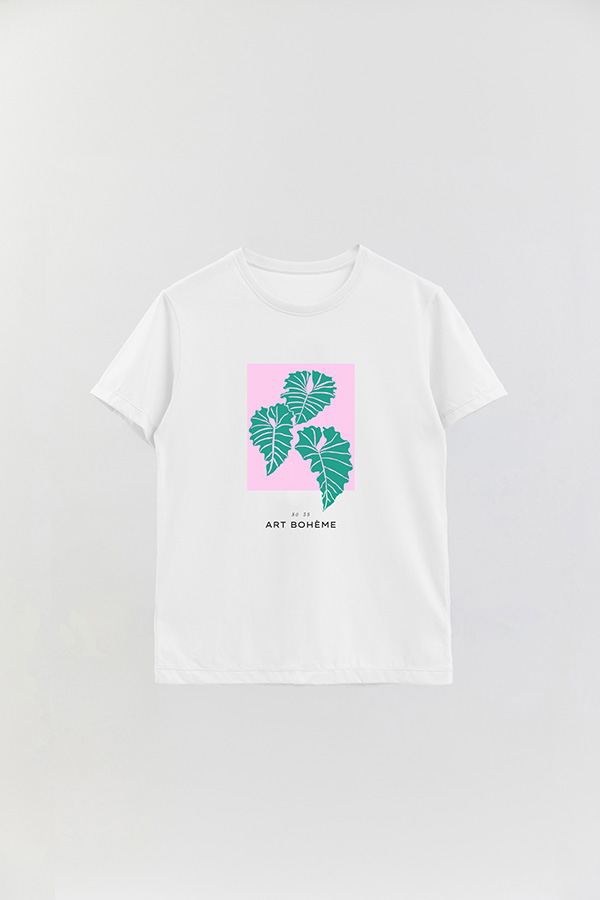REMERA BASICA ESTAMPADA WILD NO38