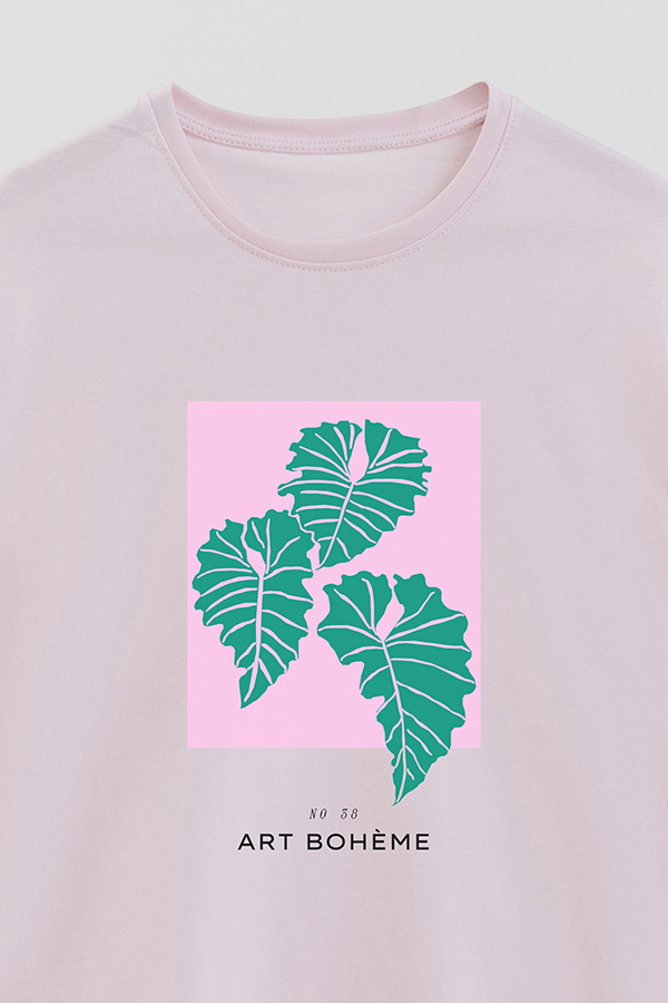 REMERA BASICA ESTAMPADA WILD NO38