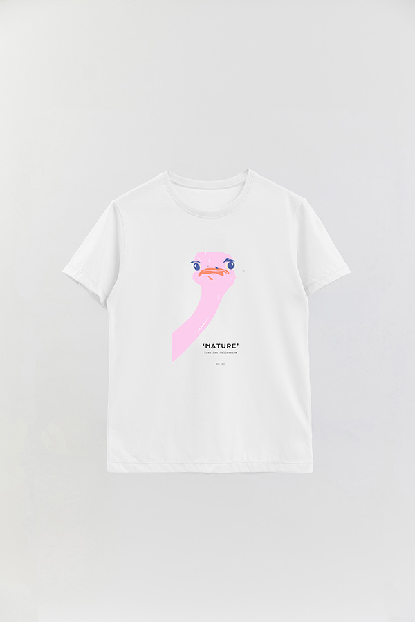 REMERA BASICA ESTAMPADA WILD NATURE