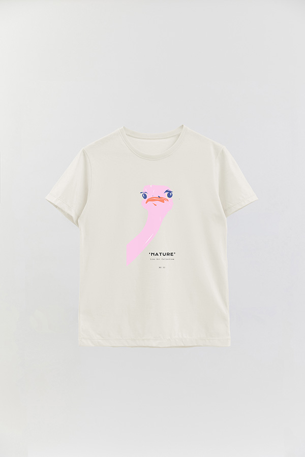 REMERA BASICA ESTAMPADA WILD NATURE