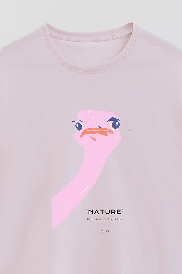 REMERA BASICA ESTAMPADA WILD NATURE