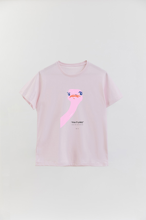 REMERA BASICA ESTAMPADA WILD NATURE