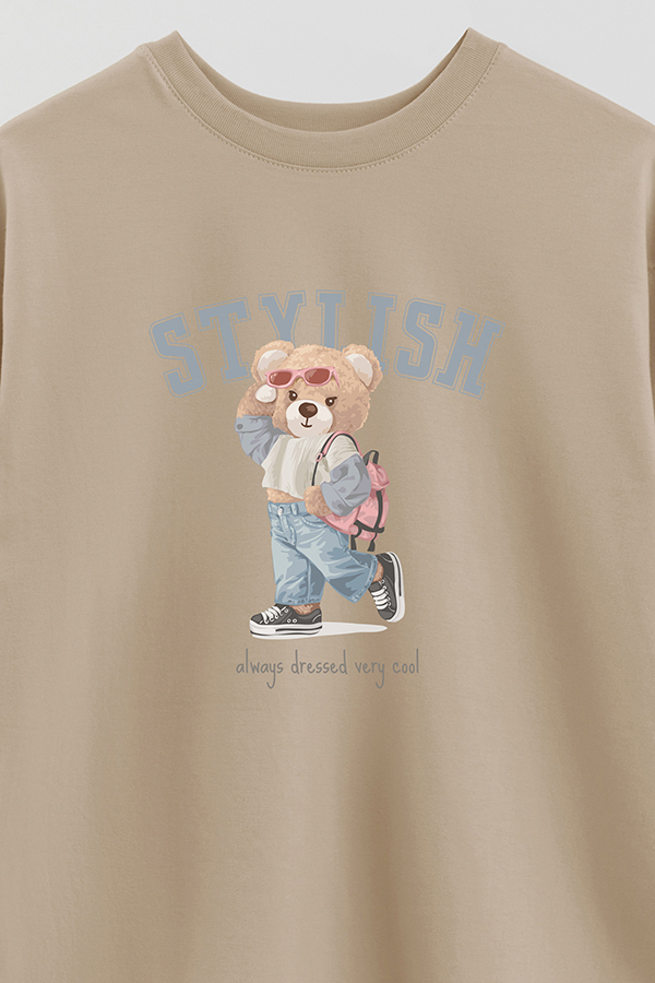 REMERA OVER ESTAMPADA UNISEX STYLISH