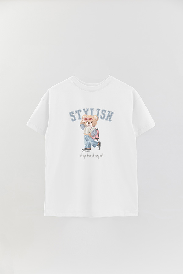 REMERA OVER ESTAMPADA UNISEX STYLISH