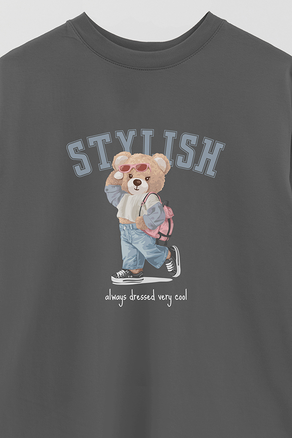 REMERA OVER ESTAMPADA UNISEX STYLISH