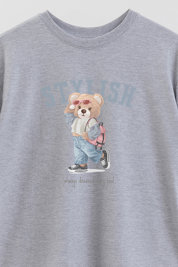 REMERA OVER ESTAMPADA UNISEX STYLISH
