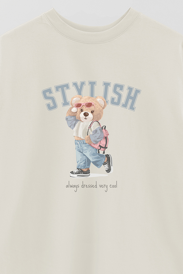 REMERA OVER ESTAMPADA UNISEX STYLISH