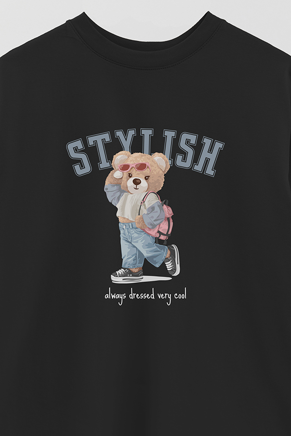 REMERA OVER ESTAMPADA UNISEX STYLISH