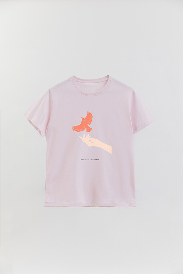 REMERA BASICA ESTAMPADA WILD 9
