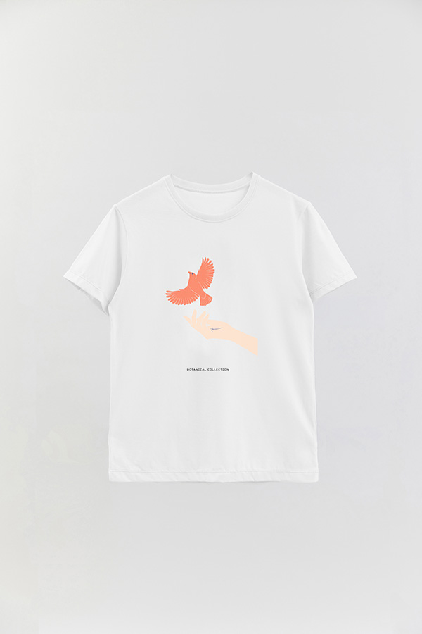 REMERA BASICA ESTAMPADA WILD 9