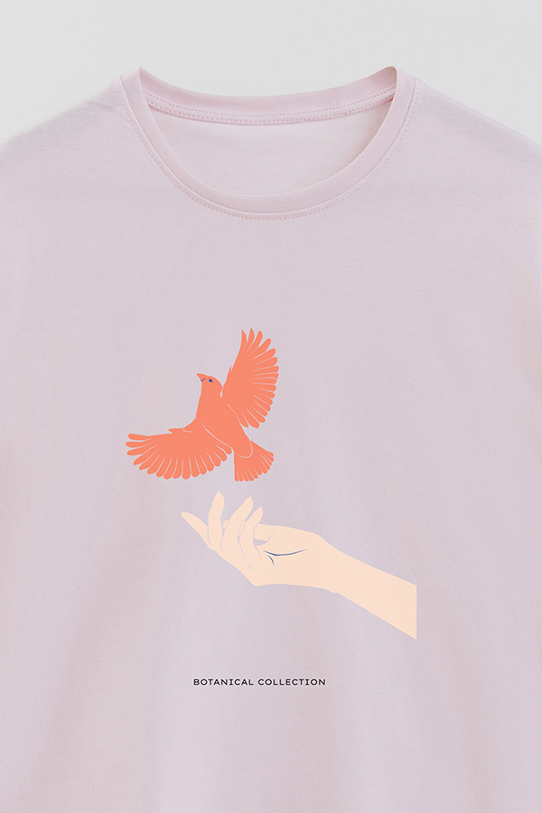 REMERA BASICA ESTAMPADA WILD 9