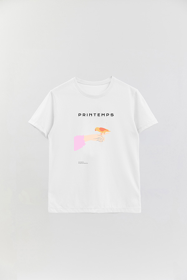 REMERA BASICA ESTAMPADA WILD 8