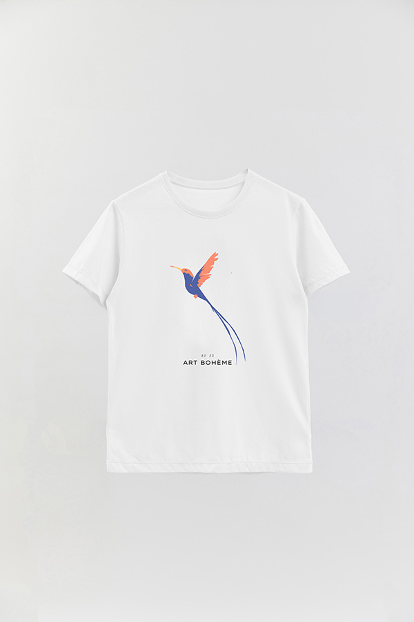 REMERA BASICA ESTAMPADA WILD 6