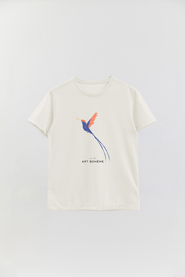 REMERA BASICA ESTAMPADA WILD 6