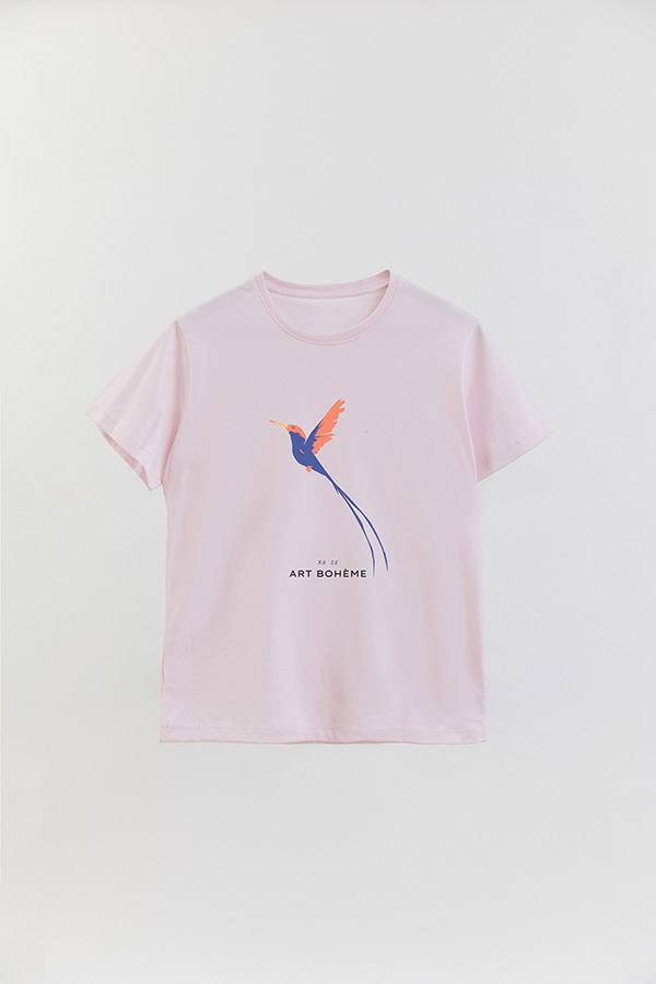 REMERA BASICA ESTAMPADA WILD 6