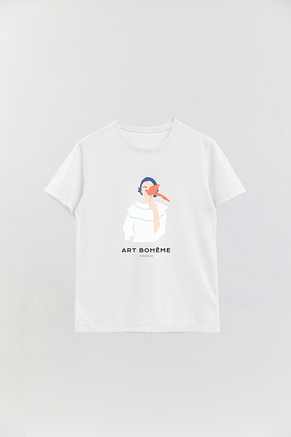 REMERA BASICA ESTAMPADA WILD 4
