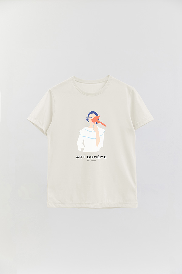 REMERA BASICA ESTAMPADA WILD 4