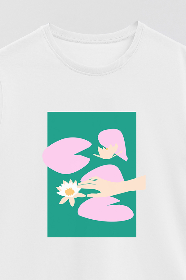 REMERA BASICA ESTAMPADA WILD 1