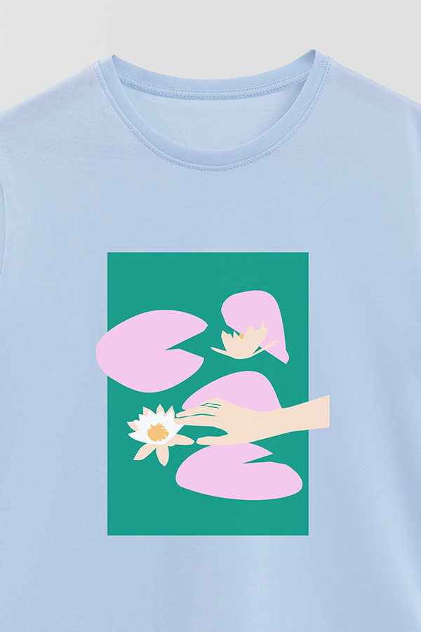 REMERA BASICA ESTAMPADA WILD 1