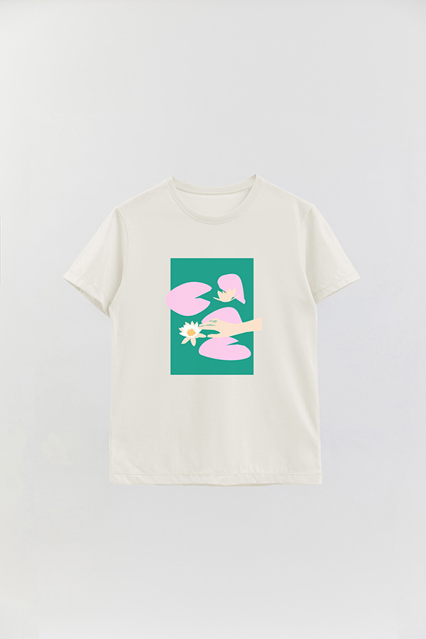 REMERA BASICA ESTAMPADA WILD 1