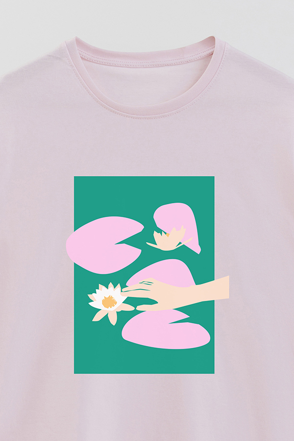 REMERA BASICA ESTAMPADA WILD 1