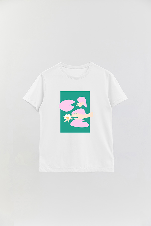 REMERA BASICA ESTAMPADA WILD 1