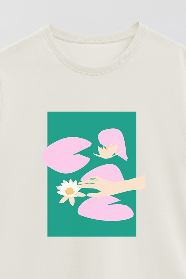 REMERA BASICA ESTAMPADA WILD 1