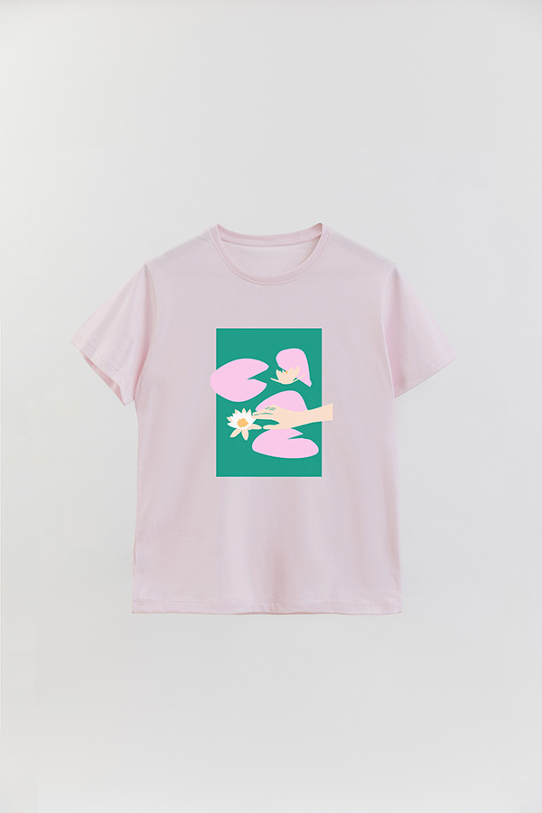 REMERA BASICA ESTAMPADA WILD 1
