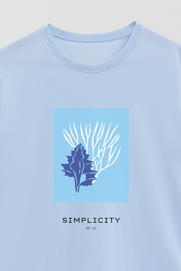 REMERA BASICA ESTAMPADA OCEAN NO05
