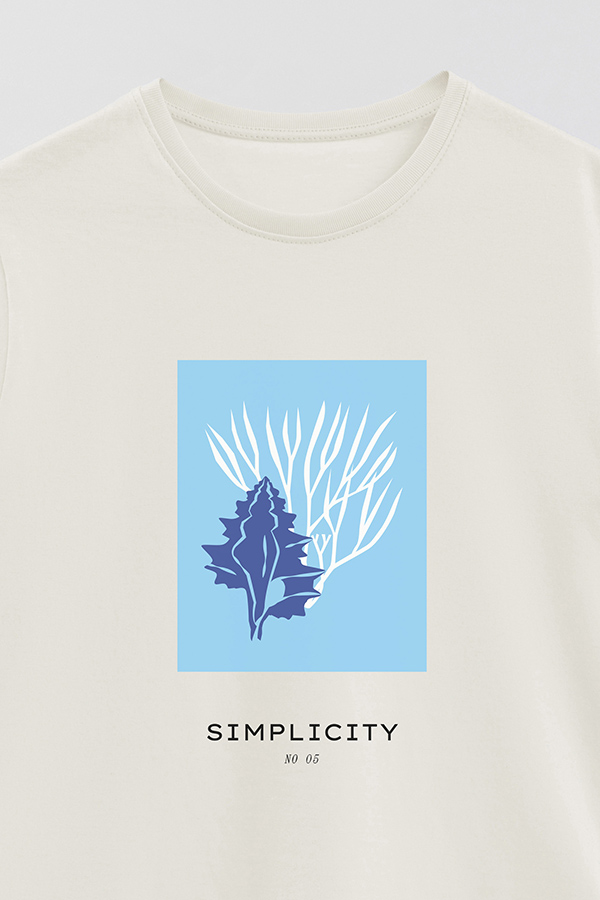 REMERA BASICA ESTAMPADA OCEAN NO05