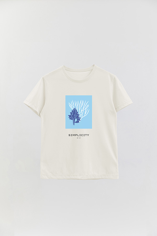REMERA BASICA ESTAMPADA OCEAN NO05