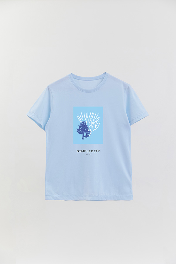REMERA BASICA ESTAMPADA OCEAN NO05