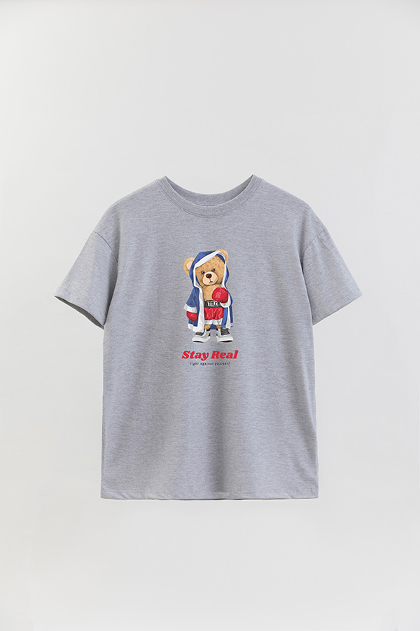 REMERA OVER ESTAMPADA UNISEX STAY REAL