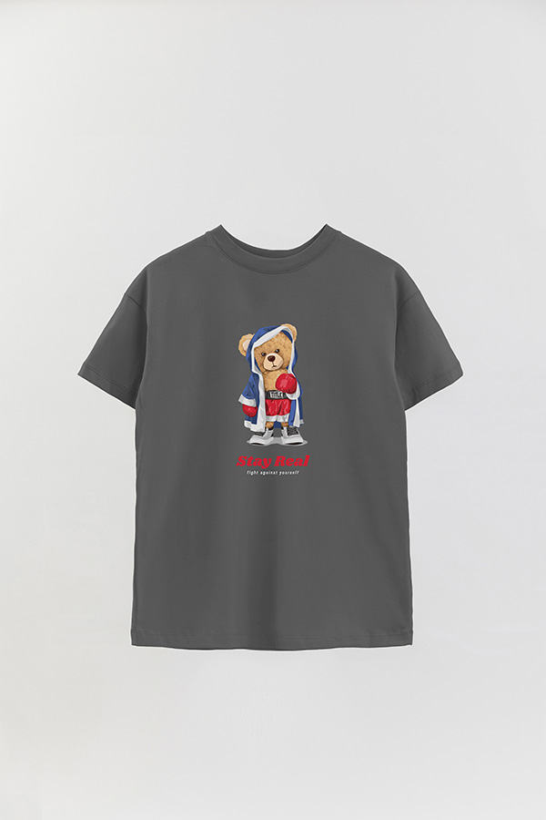 REMERA OVER ESTAMPADA UNISEX STAY REAL
