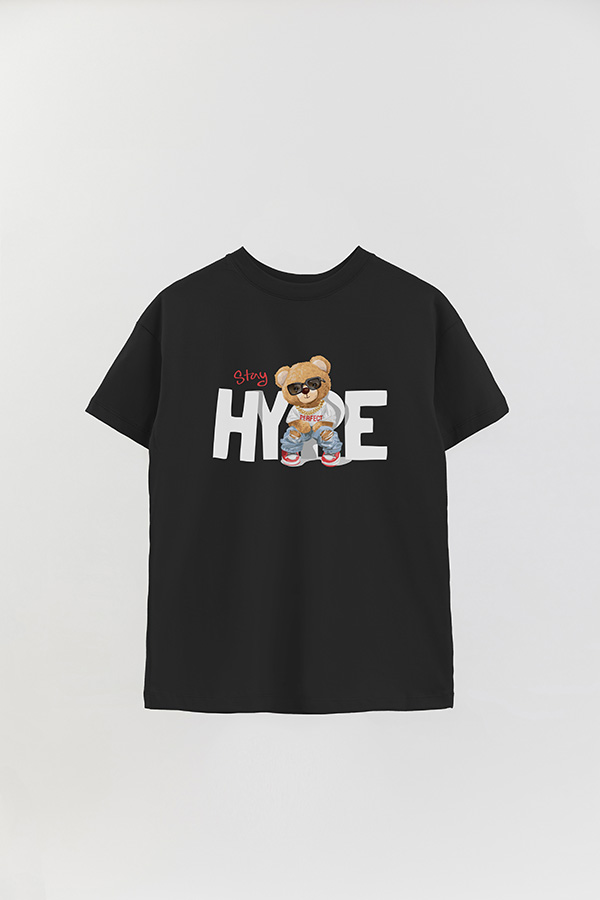 REMERA OVER ESTAMPADA UNISEX STAY HYPE