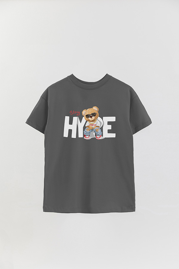 REMERA OVER ESTAMPADA UNISEX STAY HYPE
