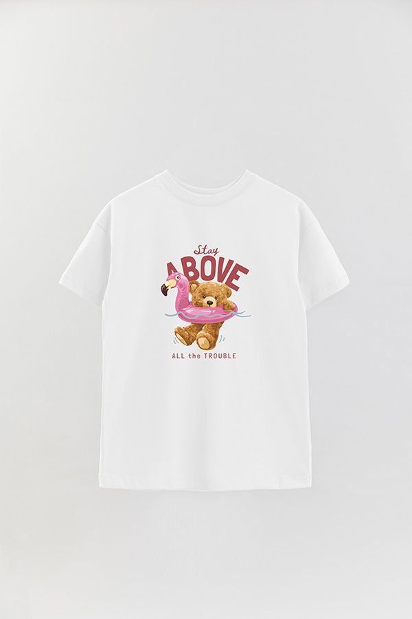 REMERA OVER ESTAMPADA UNISEX STAY ABOVE