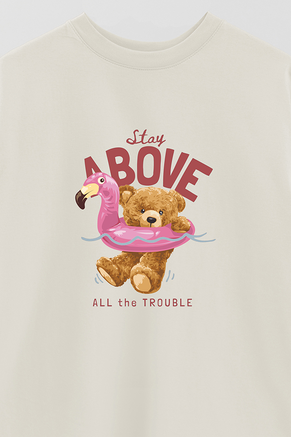 REMERA OVER ESTAMPADA UNISEX STAY ABOVE