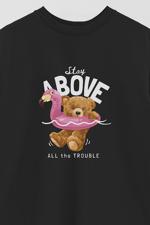 REMERA OVER ESTAMPADA UNISEX STAY ABOVE