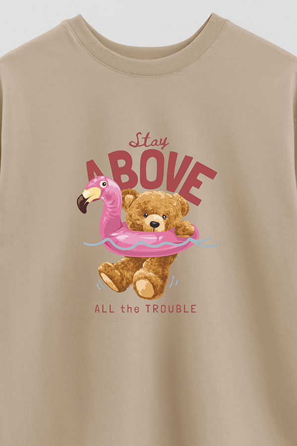 REMERA OVER ESTAMPADA UNISEX STAY ABOVE