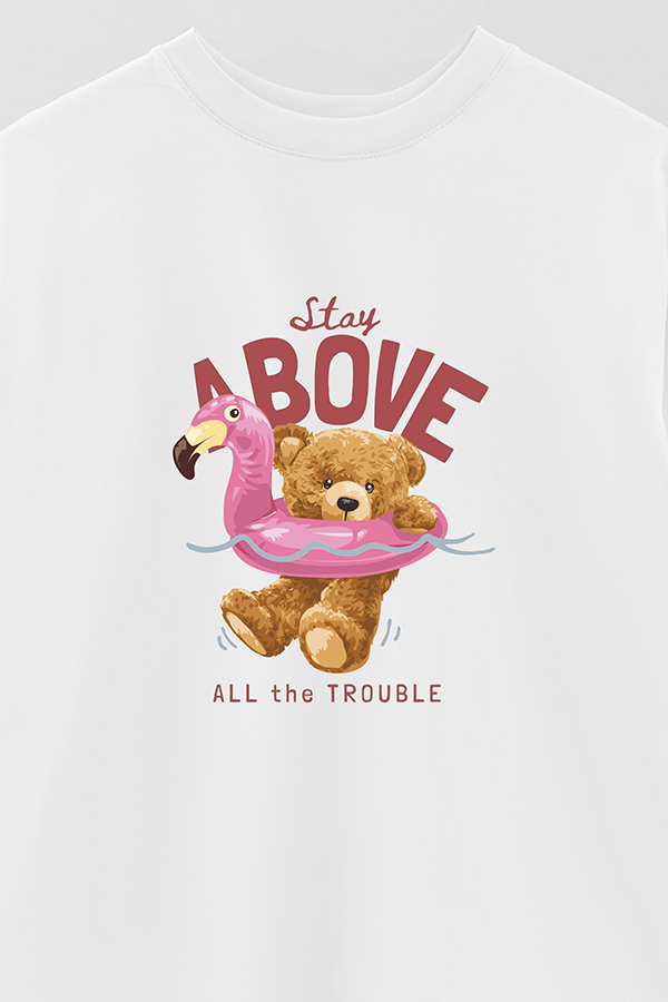 REMERA OVER ESTAMPADA UNISEX STAY ABOVE