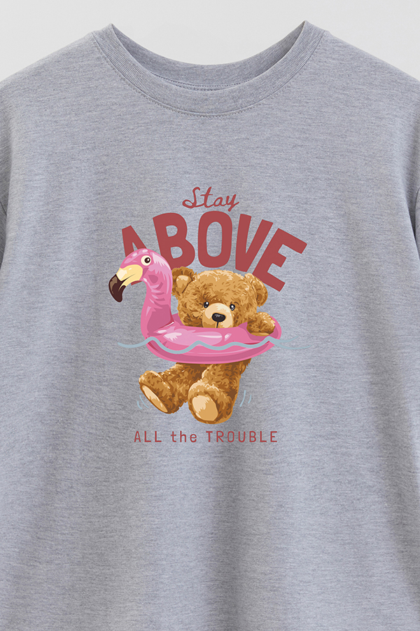 REMERA OVER ESTAMPADA UNISEX STAY ABOVE
