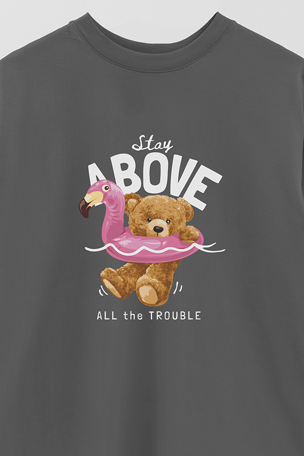 REMERA OVER ESTAMPADA UNISEX STAY ABOVE