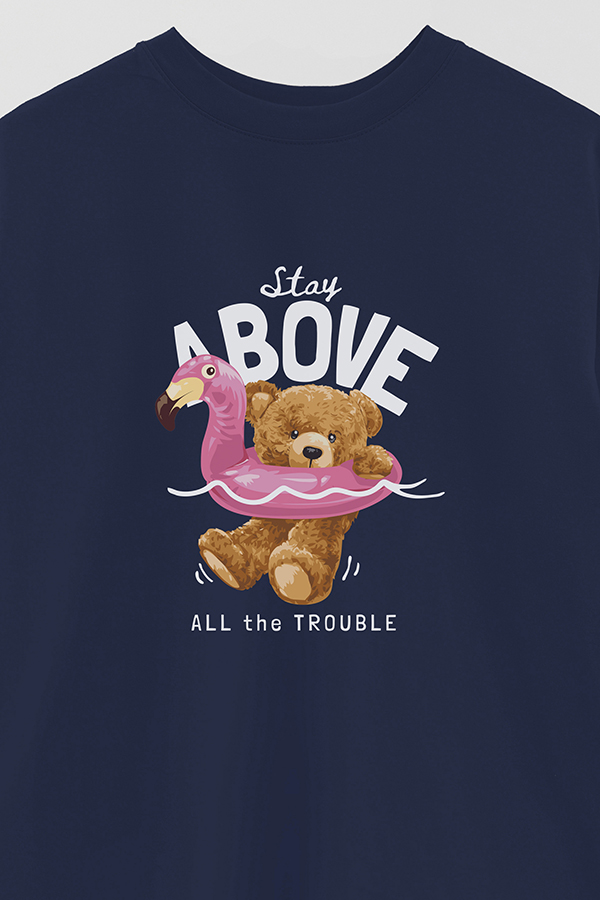 REMERA OVER ESTAMPADA UNISEX STAY ABOVE