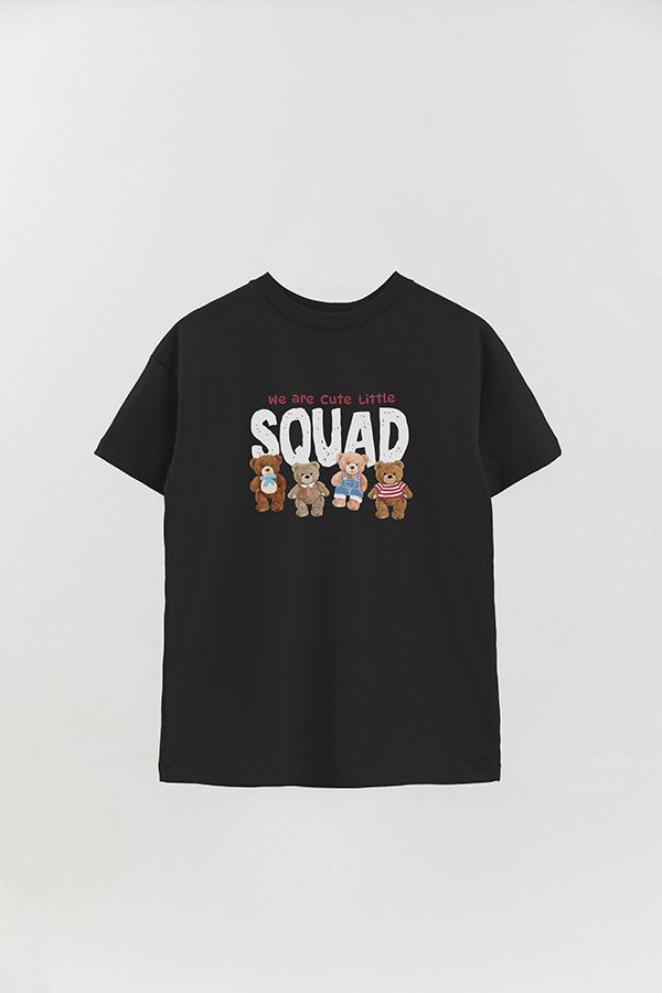 REMERA OVER ESTAMPADA UNISEX SQUAD