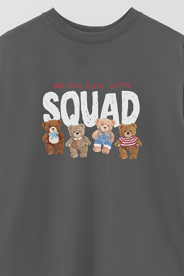 REMERA OVER ESTAMPADA UNISEX SQUAD
