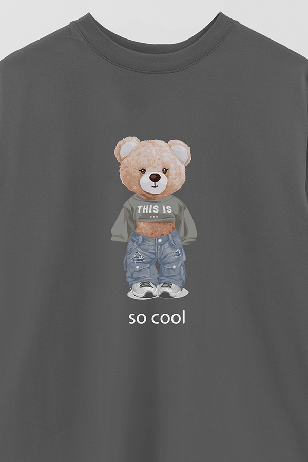 REMERA OVER ESTAMPADA UNISEX SO COOL